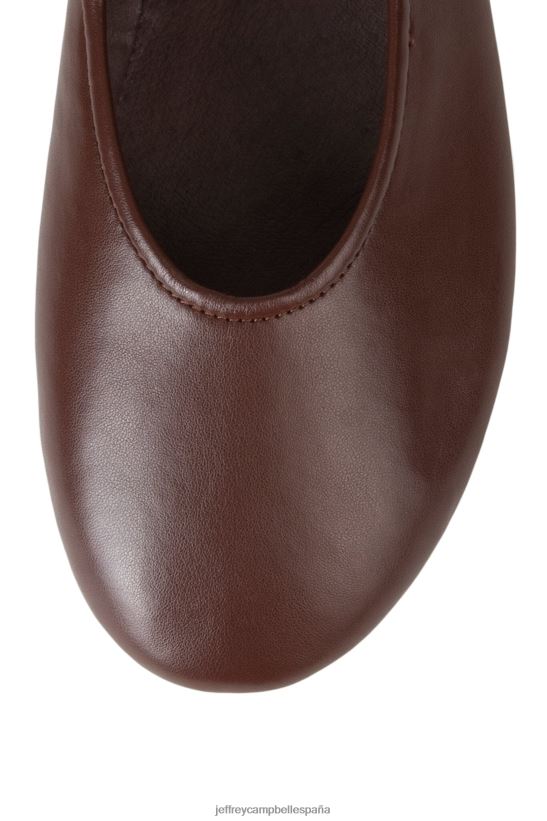 mujer Jeffrey Campbell bailarina marrón PHXV4X55 zapatillas de ballet