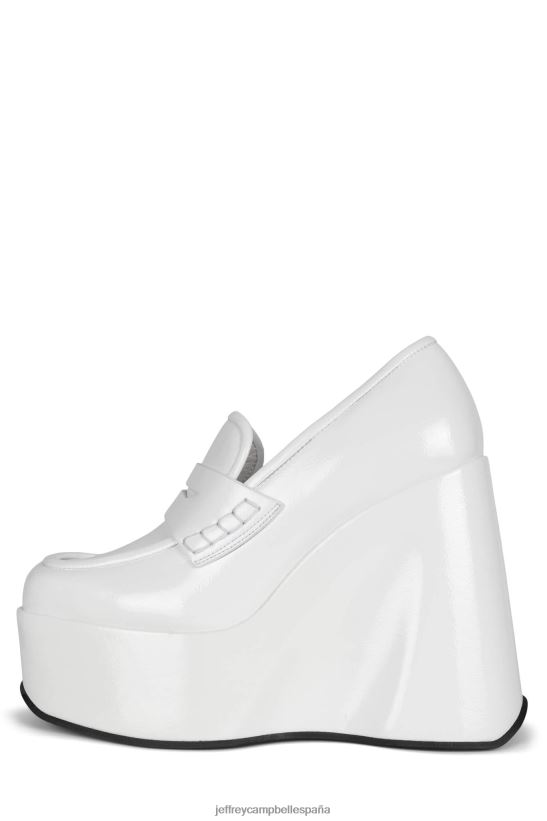 mujer Jeffrey Campbell bloquear patente de arrugas de hielo PHXV4X1267 bomba de plataforma