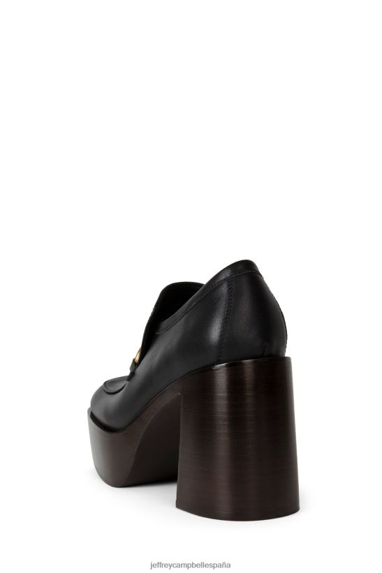 mujer Jeffrey Campbell curador negro PHXV4X97 bomba de plataforma