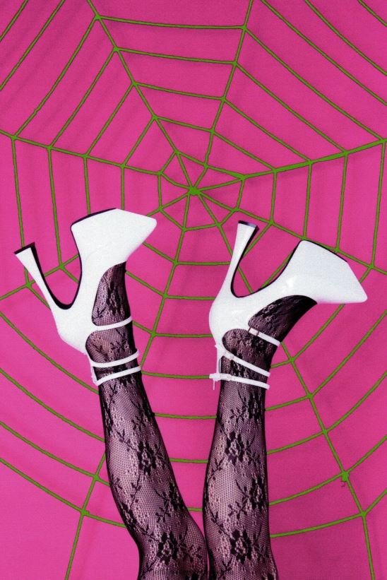 mujer Jeffrey Campbell espionaje charol blanco PHXV4X1309 bomba de plataforma