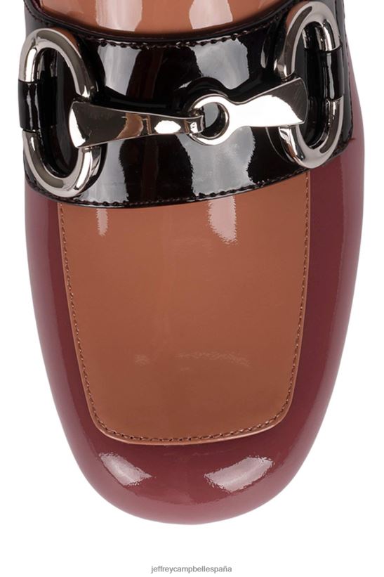 mujer Jeffrey Campbell estudiante-2 malva charol multi PHXV4X1264 bomba de plataforma