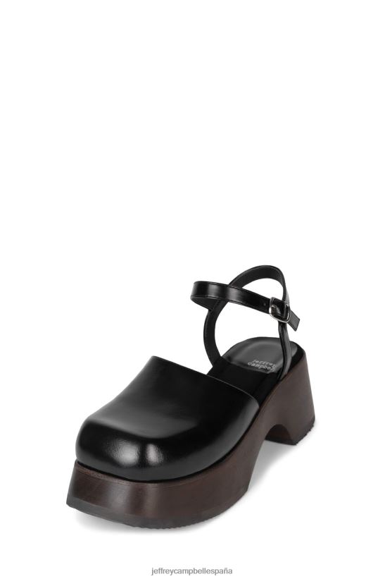 mujer Jeffrey Campbell fuera de servicio marrón oscuro PHXV4X123 bomba de plataforma