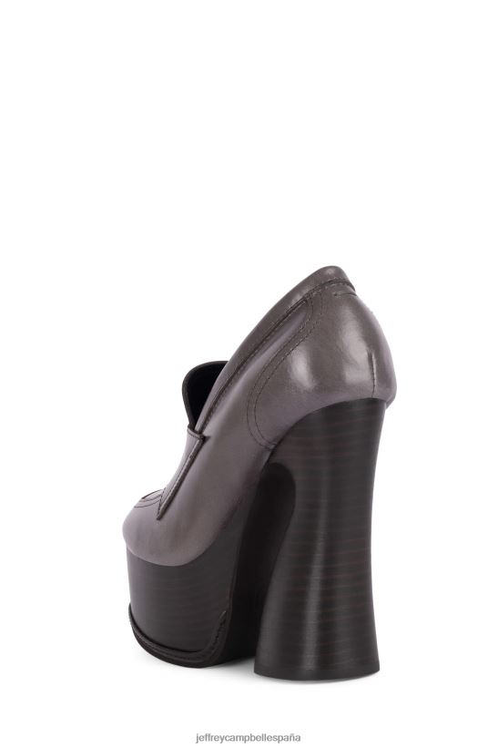 mujer Jeffrey Campbell gárgola gris oscuro PHXV4X1252 bomba de plataforma
