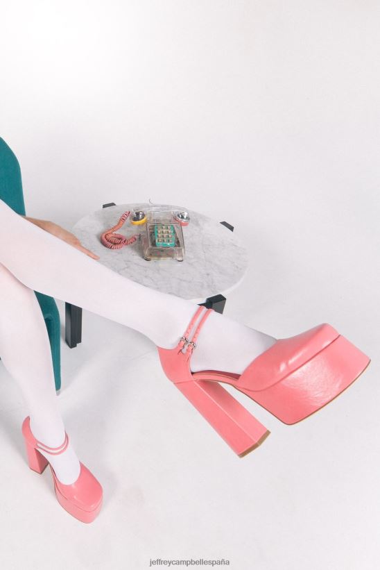 mujer Jeffrey Campbell leila hielo PHXV4X1291 bomba de plataforma