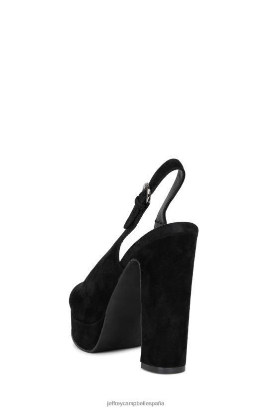 mujer Jeffrey Campbell puedes contar con ello ante negro PHXV4X1306 bomba de plataforma