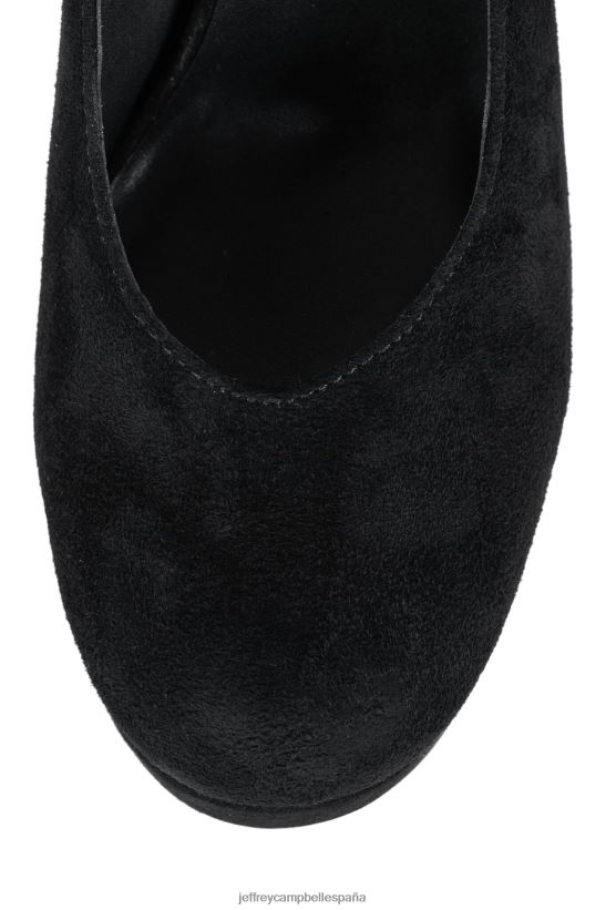 mujer Jeffrey Campbell puedes contar con ello ante negro PHXV4X1306 bomba de plataforma