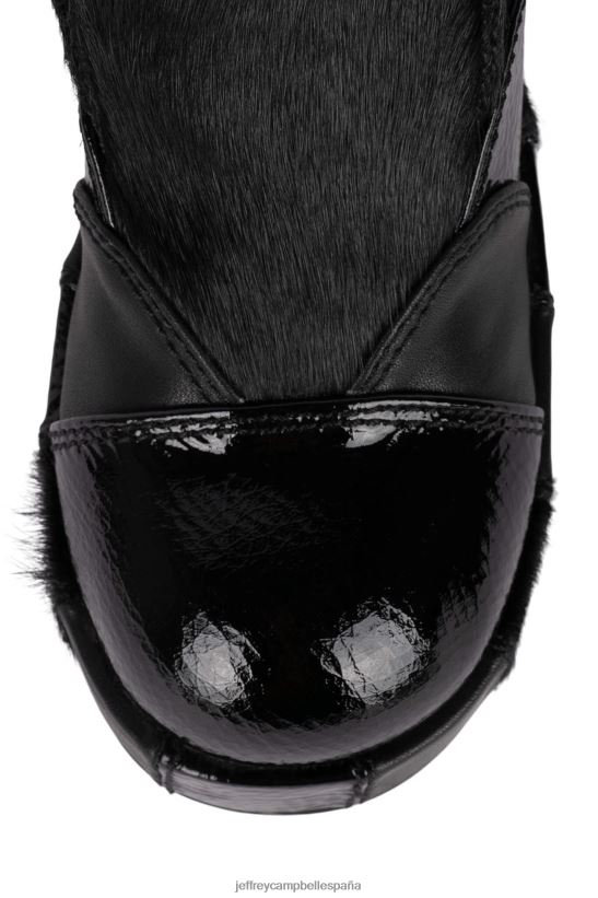 mujer Jeffrey Campbell zigg-f combo negro PHXV4X1250 bomba de plataforma