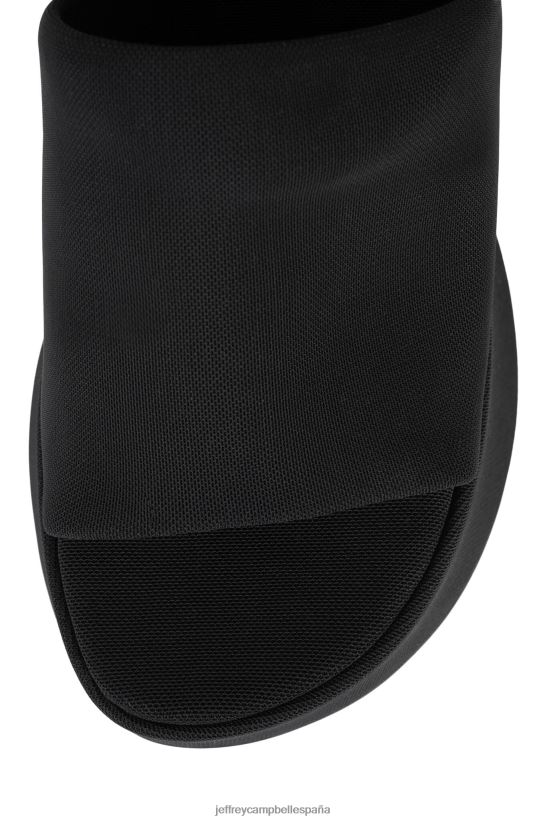 mujer Jeffrey Campbell 6teen-2 malla negra PHXV4X39 sandalia plataforma