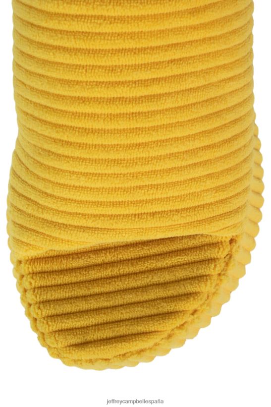 mujer Jeffrey Campbell 6teen-2 toalla de rayas amarillas PHXV4X40 sandalia plataforma