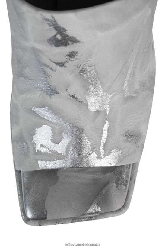mujer Jeffrey Campbell Exagerado plata gris PHXV4X976 sandalia plataforma