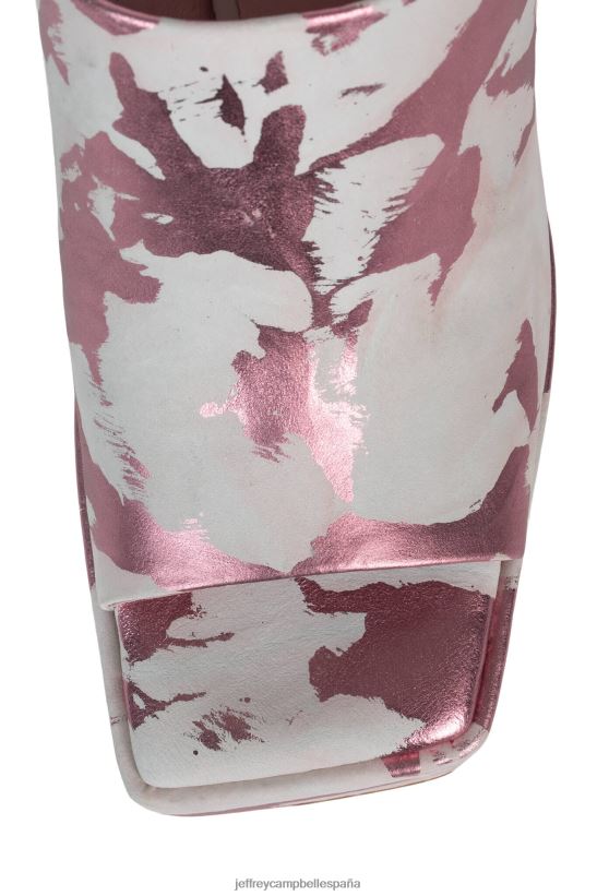 mujer Jeffrey Campbell Exagerado rosa blanco PHXV4X978 sandalia plataforma