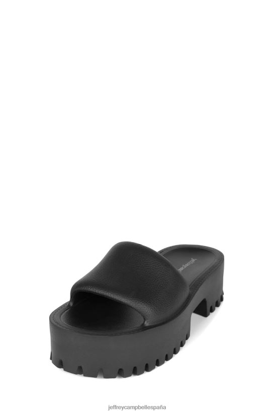 mujer Jeffrey Campbell Hora de verano negro PHXV4X17 sandalia plataforma