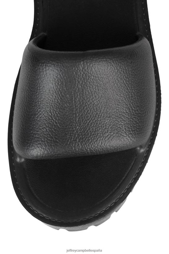 mujer Jeffrey Campbell Hora de verano negro PHXV4X17 sandalia plataforma