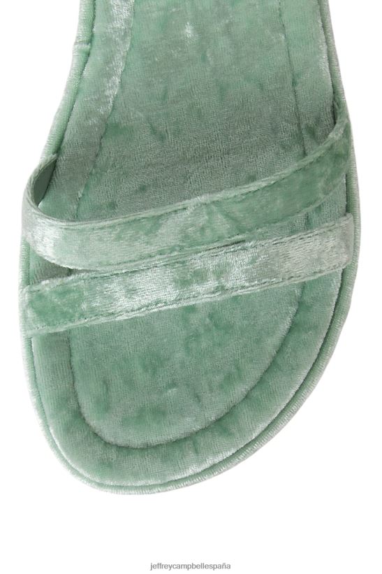 mujer Jeffrey Campbell activar terciopelo triturado menta PHXV4X934 sandalia plataforma