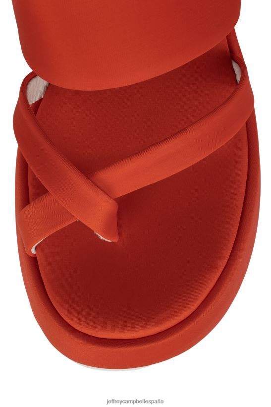 mujer Jeffrey Campbell ambiente-2 neopreno naranja PHXV4X1146 sandalia plataforma