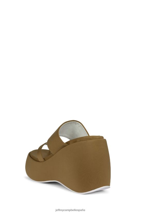 mujer Jeffrey Campbell ambiente-2 neopreno tostado polvoriento PHXV4X1145 sandalia plataforma