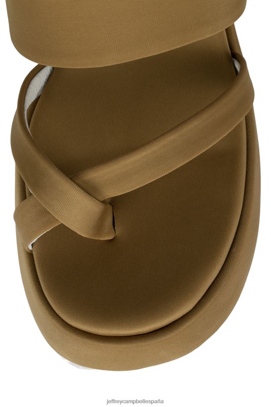mujer Jeffrey Campbell ambiente-2 neopreno tostado polvoriento PHXV4X1145 sandalia plataforma