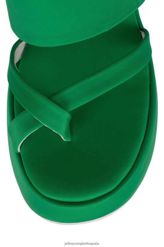 mujer Jeffrey Campbell ambiente-2 neopreno verde PHXV4X1147 sandalia plataforma