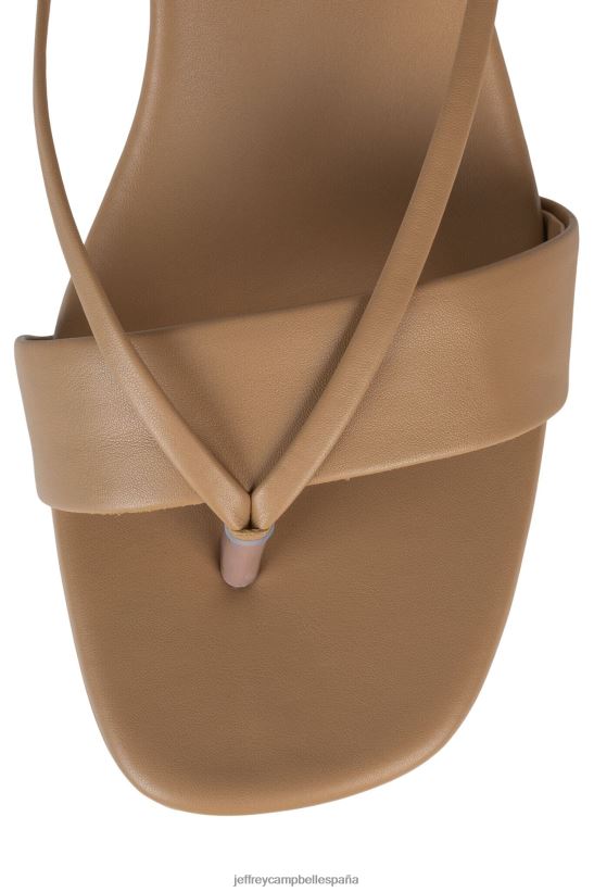 mujer Jeffrey Campbell animales beige PHXV4X995 sandalia plataforma