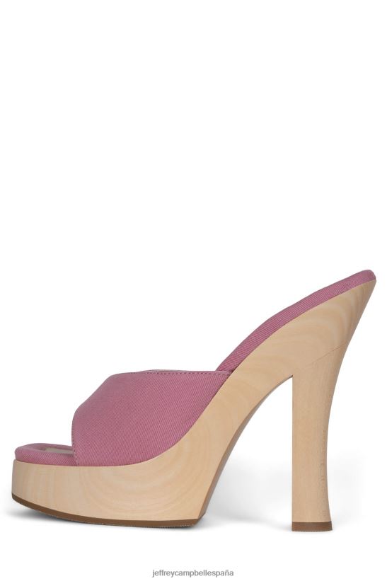 mujer Jeffrey Campbell annais mezclilla rosa PHXV4X1130 sandalia plataforma