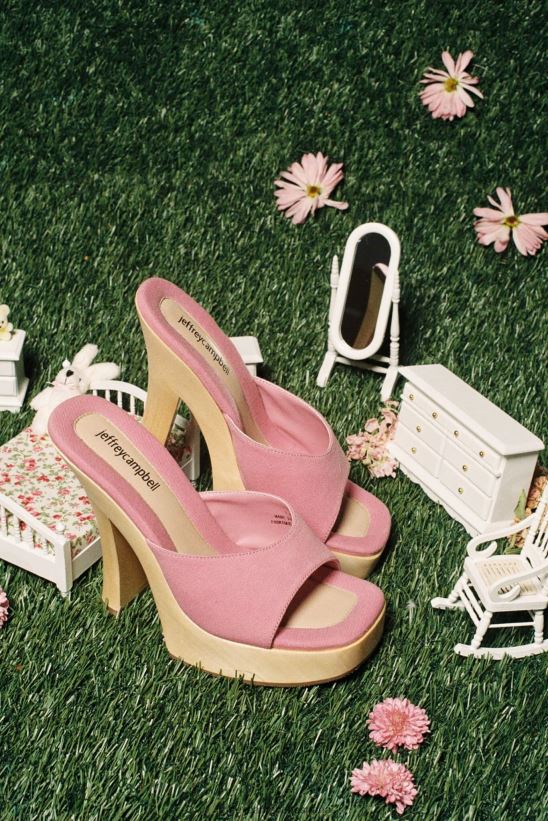 mujer Jeffrey Campbell annais mezclilla rosa PHXV4X1130 sandalia plataforma