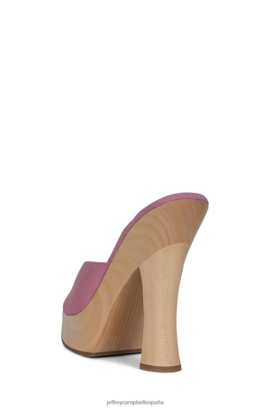 mujer Jeffrey Campbell annais mezclilla rosa PHXV4X1130 sandalia plataforma