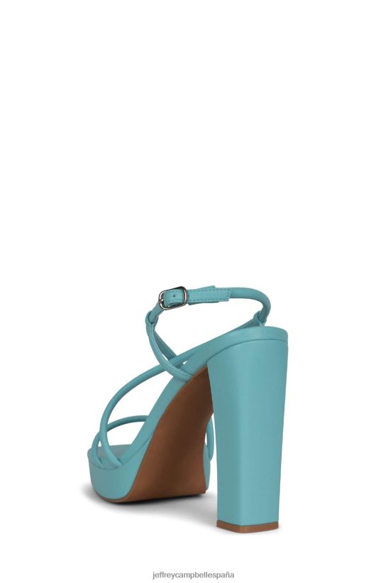 mujer Jeffrey Campbell aperitivo cielo azul PHXV4X1104 sandalia plataforma