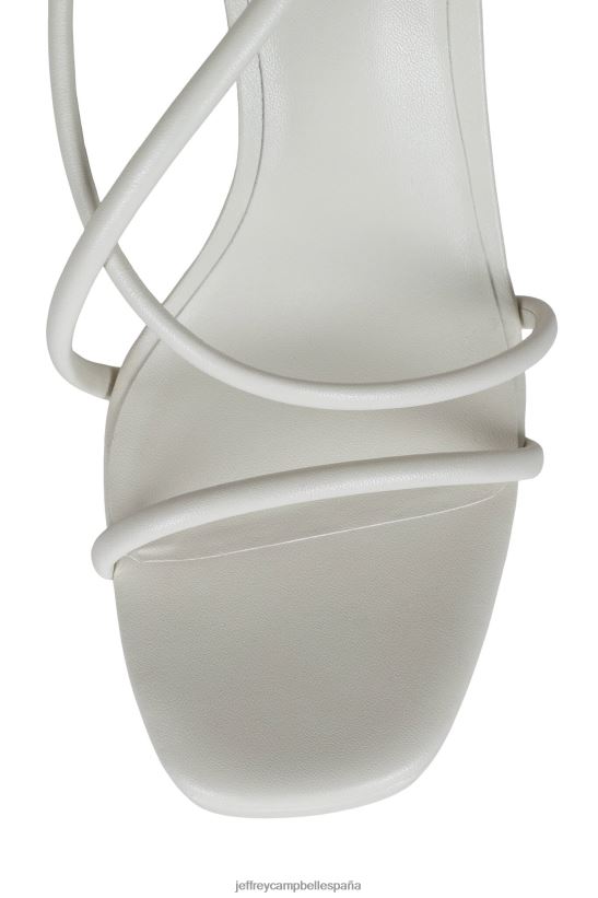 mujer Jeffrey Campbell aperitivo crema PHXV4X1106 sandalia plataforma