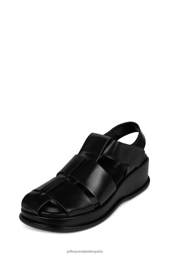 mujer Jeffrey Campbell arminus-hola negro PHXV4X1091 sandalia plataforma