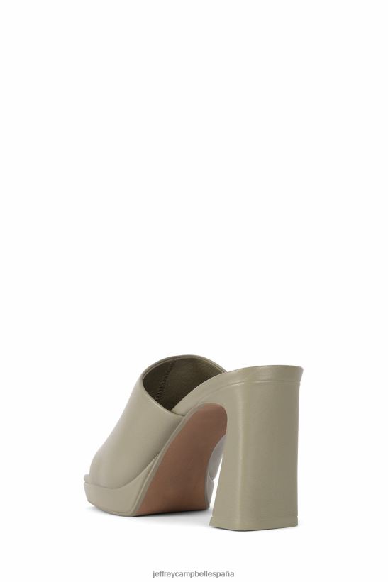 mujer Jeffrey Campbell caviar aceituna PHXV4X1215 sandalia plataforma