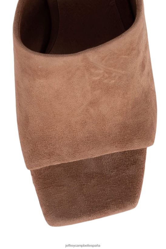 mujer Jeffrey Campbell caviar ante tostado polvoriento PHXV4X1216 sandalia plataforma