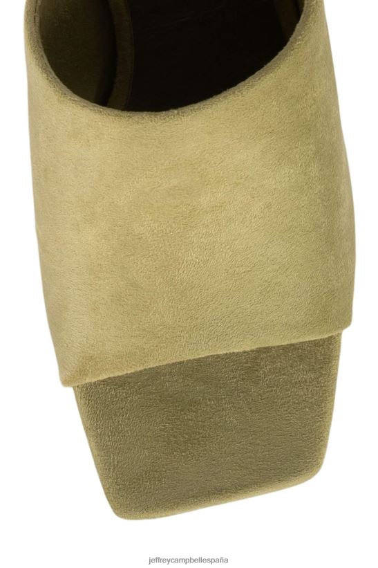 mujer Jeffrey Campbell caviar ante verde PHXV4X1217 sandalia plataforma