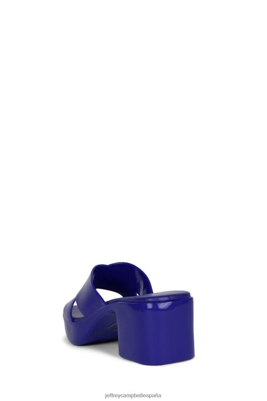 mujer Jeffrey Campbell chicle azul brillante PHXV4X145 sandalia plataforma