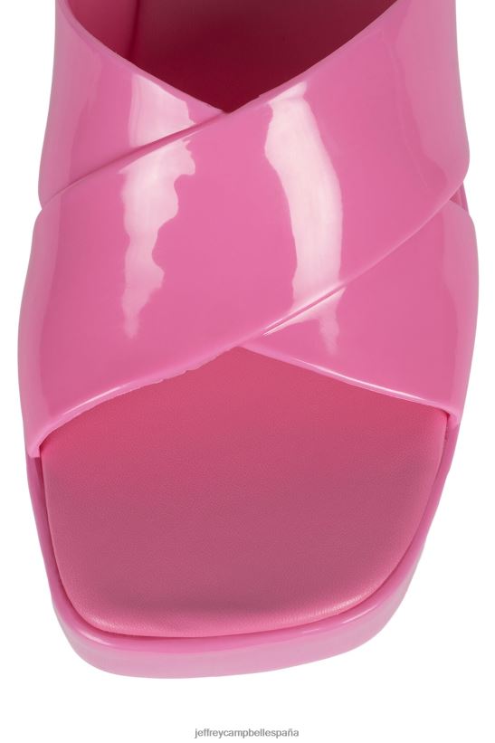 mujer Jeffrey Campbell chicle rosa brillante brillante PHXV4X144 sandalia plataforma