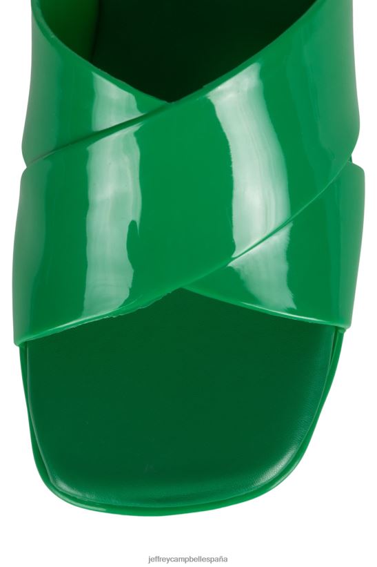 mujer Jeffrey Campbell chicle verde brillante PHXV4X147 sandalia plataforma