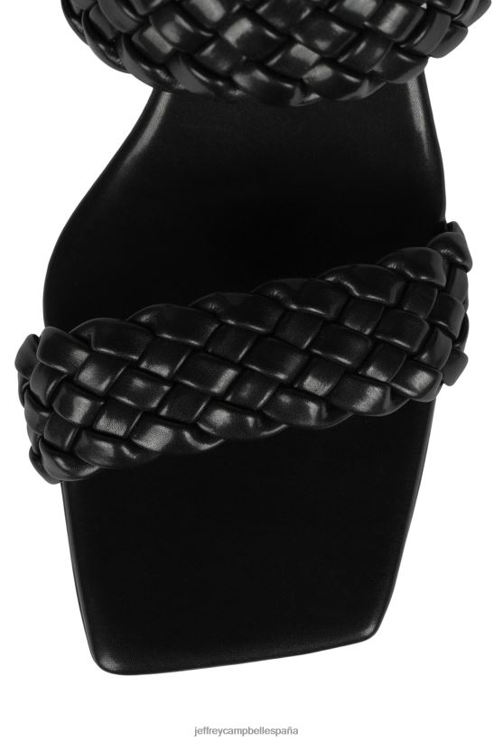 mujer Jeffrey Campbell delicadeza negro PHXV4X1115 sandalia plataforma