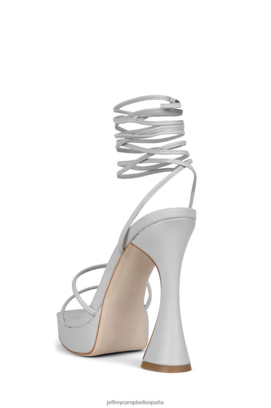mujer Jeffrey Campbell diva gris PHXV4X1178 sandalia plataforma