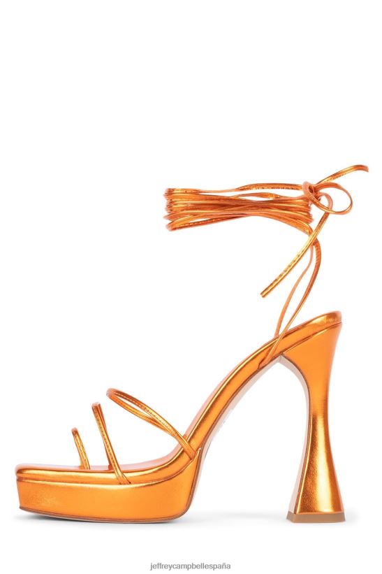 mujer Jeffrey Campbell diva oro amarillo PHXV4X1176 sandalia plataforma