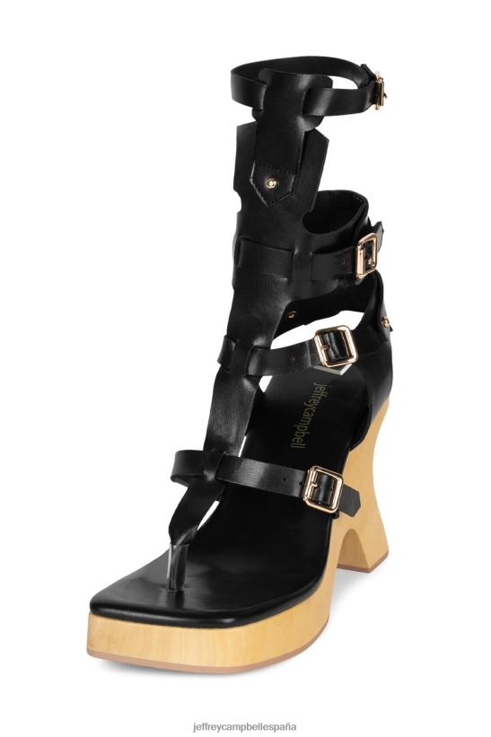 mujer Jeffrey Campbell elementos negro PHXV4X220 sandalia plataforma