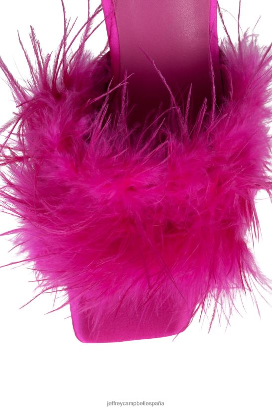 mujer Jeffrey Campbell enamorar locamente fucsia satinado fucsia PHXV4X1048 sandalia plataforma