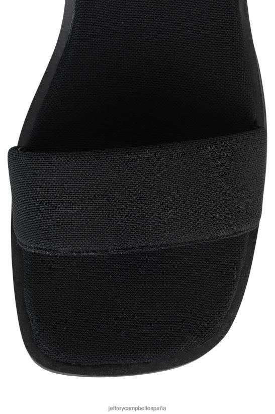 mujer Jeffrey Campbell enfocado negro PHXV4X43 sandalia plataforma