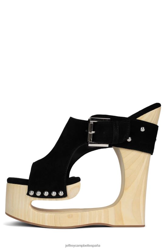 mujer Jeffrey Campbell etéreo ante negro PHXV4X925 sandalia plataforma