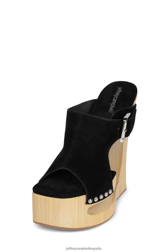 mujer Jeffrey Campbell etéreo ante negro PHXV4X925 sandalia plataforma