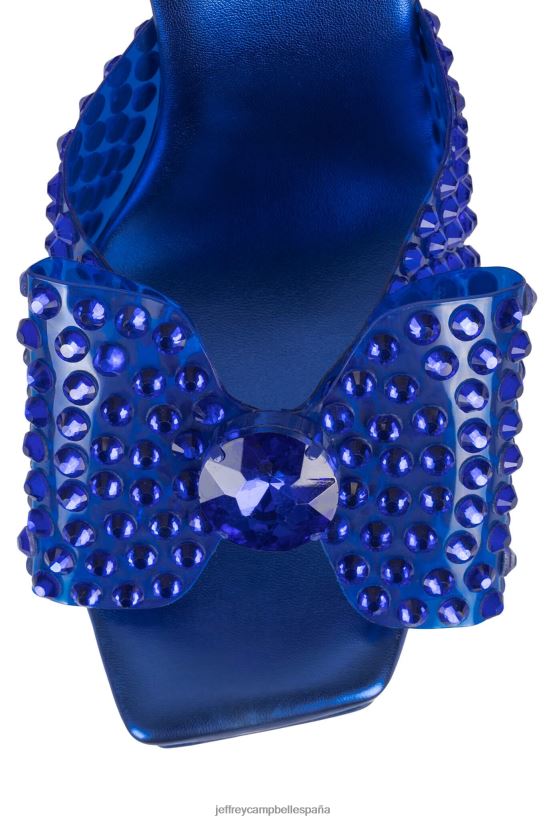 mujer Jeffrey Campbell gémina combo azul PHXV4X1019 sandalia plataforma