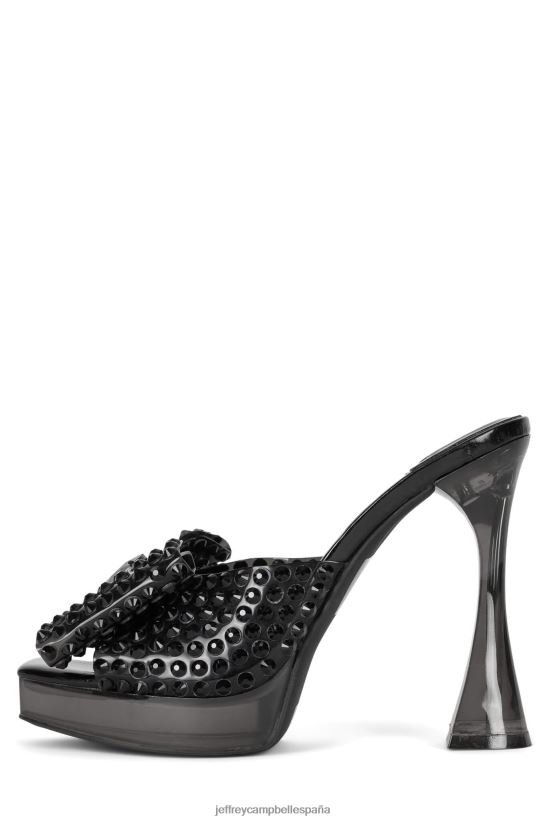 mujer Jeffrey Campbell gémina combo negro PHXV4X1020 sandalia plataforma