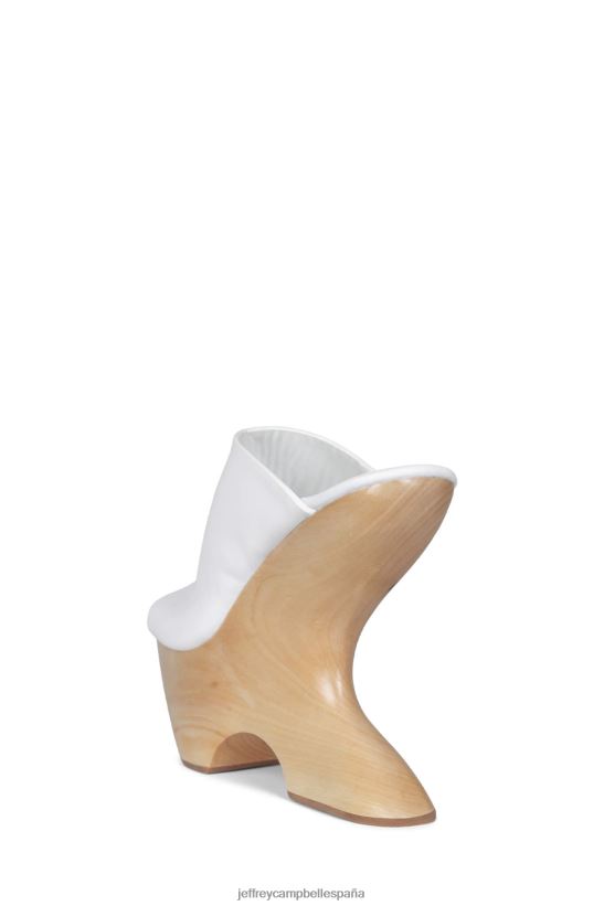 mujer Jeffrey Campbell giah-2 blanco PHXV4X1070 sandalia plataforma