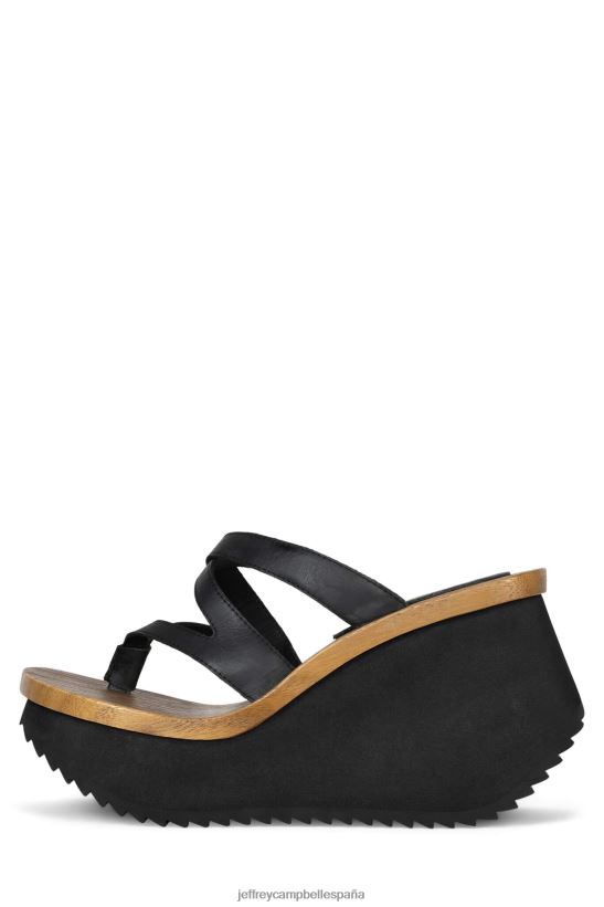 mujer Jeffrey Campbell hipnotizar negro PHXV4X980 sandalia plataforma