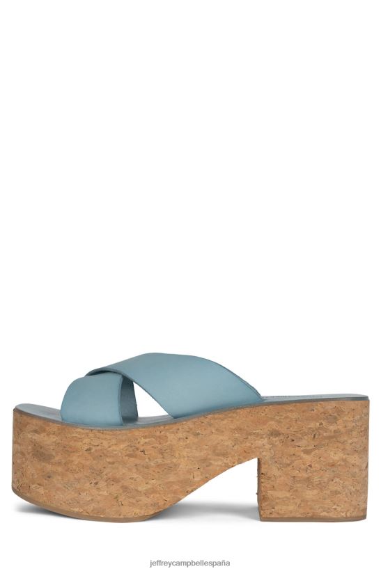 mujer Jeffrey Campbell itzelia azul claro PHXV4X1136 sandalia plataforma