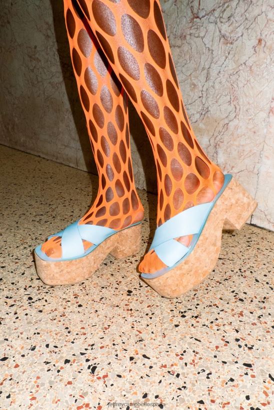 mujer Jeffrey Campbell itzelia azul claro PHXV4X1136 sandalia plataforma