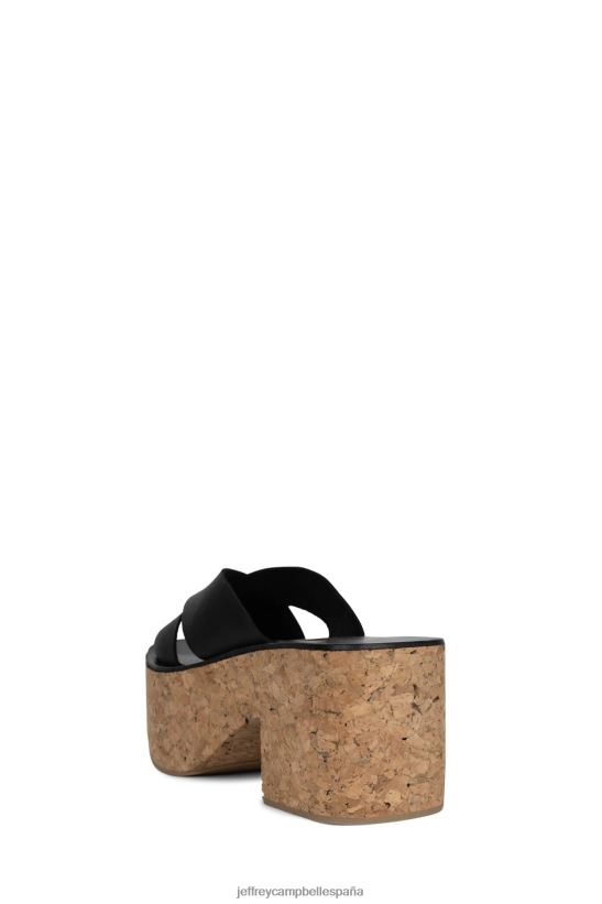 mujer Jeffrey Campbell itzelia negro PHXV4X1137 sandalia plataforma